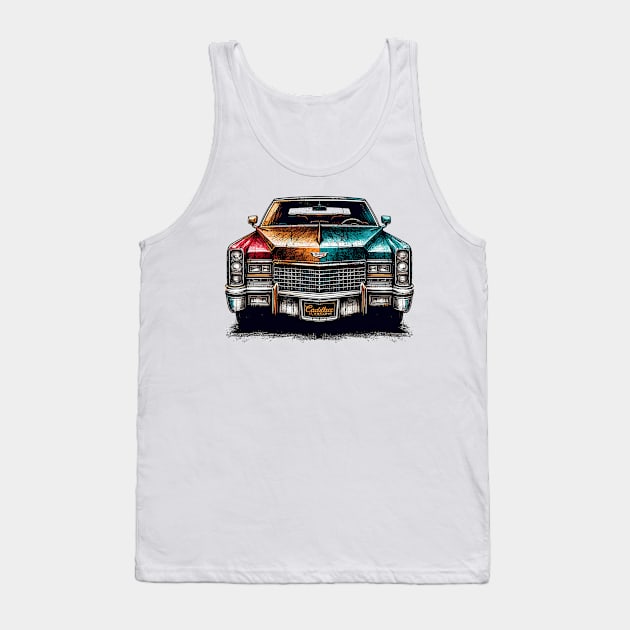 Cadillac Eldorado Tank Top by Vehicles-Art